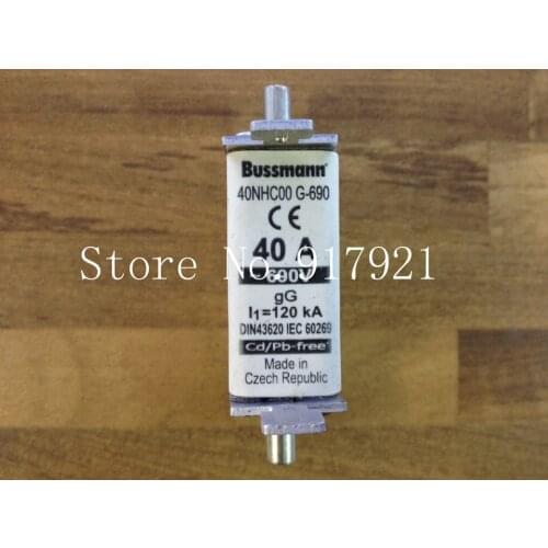 [ZOB] The United States Bussmann 40NHC00 G690 40A 690V fuse fuse original authentic --5pcs/lot