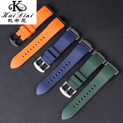 Rubber Watchband Black Red Bracelet Special interface Replacement Strap For G SHOCK GA110 120 400 700 2100 Modified Accessories