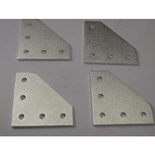 SWMAKER OX CNC machine parts 90 angle plate extrusion bracket Openbuilds OX CNC 5-hole Joiner Plates *4 top quality