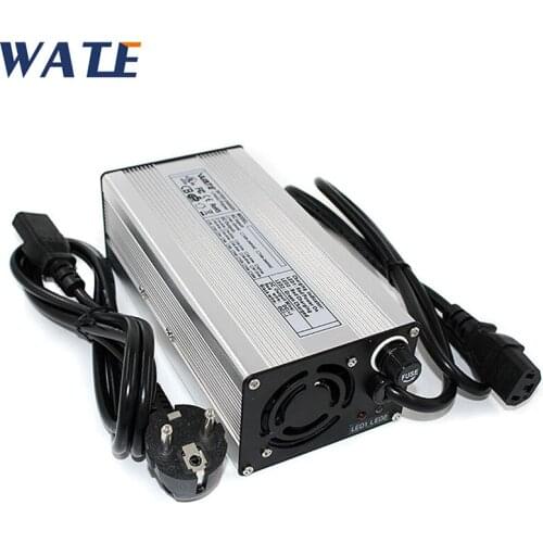 48V 6A Lead acid Battery Charger Motorcycle Charger 55.2V Lead Acid Charger With fan Input 100VAC-240VAC