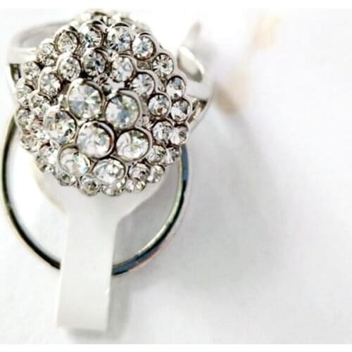 ZHAOTANGHESILVERJEWELTY Rings With Crystals