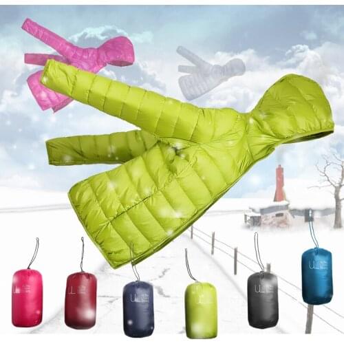 2017 winter designer women jacket white duck down white ultra thin duck down jacket women for girl snow parka jacket