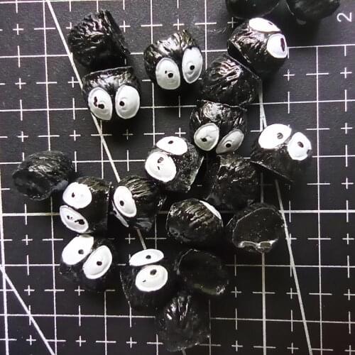 1pcs/lot resin solid coalball cartoon 10mm fairy garden gnome moss terrarium decor crafts bonsai home DIY A112-20