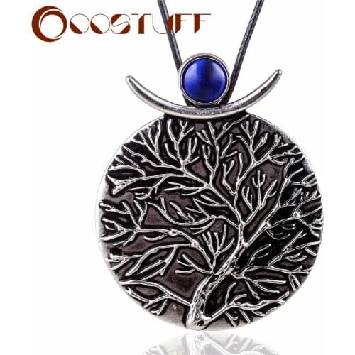 2020 Tree Of Life Charms Statement necklaces & pendants Vintage Jewelry Long Necklace Women collares mujer colar choker kolye