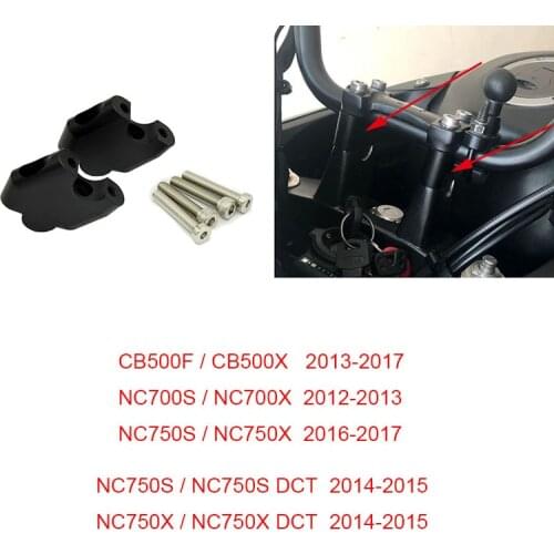 30mm Motorcycle Modified Handlebar Handle bar Risers For Honda CB500F CB500X 13-17 / NC700S NC700X 12-13 / NC750S NC750X 16-17