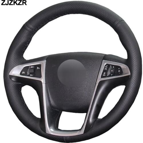 Car Auto Steering-Wheel Cover For Buick Lacrosse 2010 2011 2012 2013 Regal 2011-2013 Chevrolet Equinox 2010-2013 2014 2015 2016