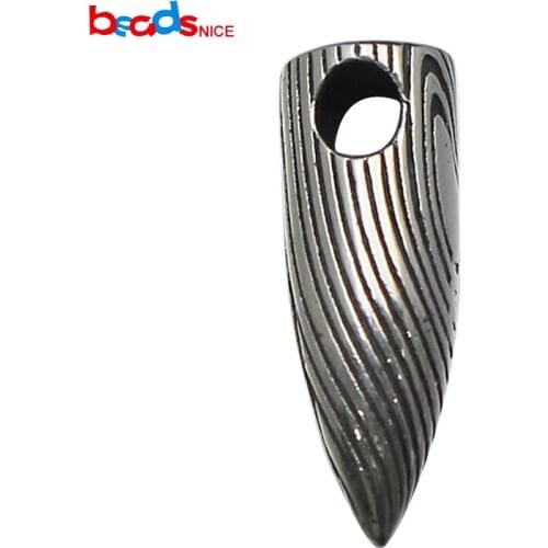 Beadsnice 925 thai silver pendant charm bullet pendant charm man necklace making ID36480