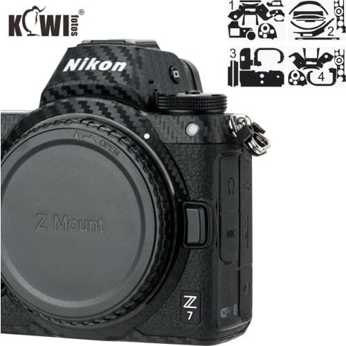 Anti-Scratch Camera Body Cover 3M Sticker Protector for Nikon Z7 Z6 Anti-Slide Grip Holder Skin Guard Shield Carbon Fiber Film