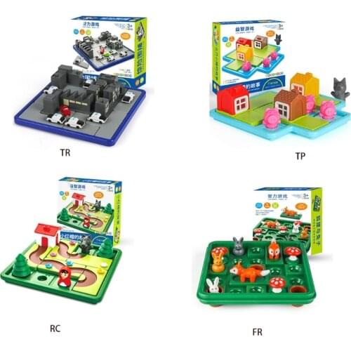 Children Interactive Supplies Educational Set Toys for Over 6 Year Old Kids Blocks Game Improve Intelligence Toys