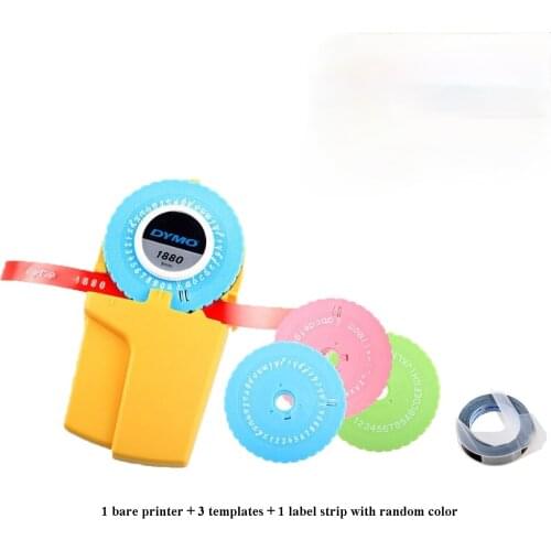 DIY Manual Label Maker for Dymo 1880 Embossing pvc Label Manual Label printer