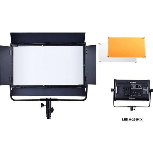 Photographic Lighting Daylight Photo Studio Video Ligh 70W Yidoblo A-2200IX LED Panel Lamp 5500K for Youtube Fill Cold Lighting