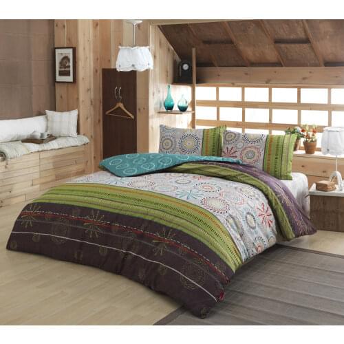 Cottony Duvet Cover Set Including Sheets and Pillows New Model 2021 Colorful Quality Bed for Singles Linen Sets.Made in Turkey