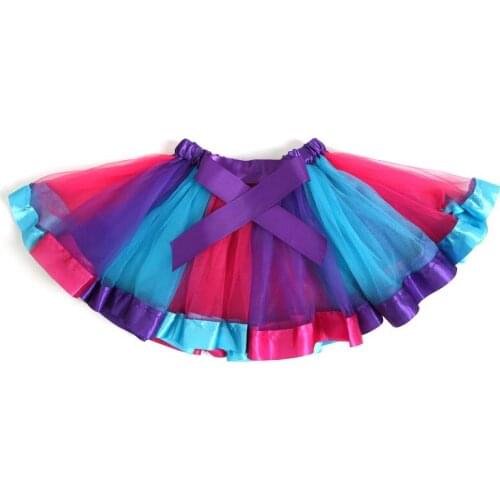 Ins Explosion Child Girl Skirts Children Performing Dance Skirts Western Party Dance Ballet Skirts Kids Performance Clothing