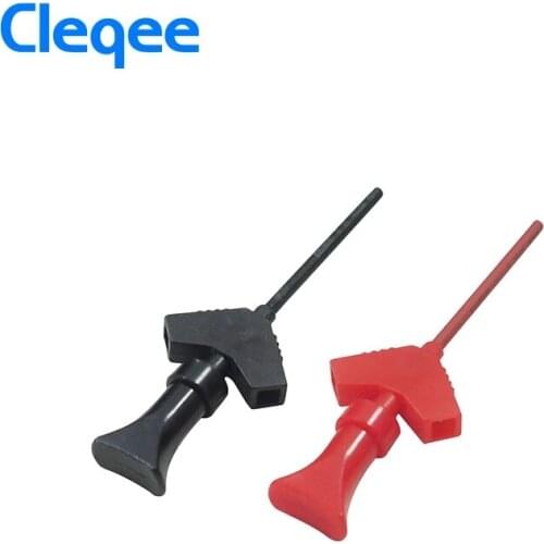 Cleqee P5003 SMD IC Testing Hook Logic Analyzer Grabber Internal Spring probes clips jumper connect Dupont Test Lead Accessory