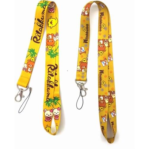 New 40pcs Cartoon Phone Strap Lanyards for Iphone Accessories Charm Pendant Long Neck Lanyards for Keys Camera Wrist Strap Bulk