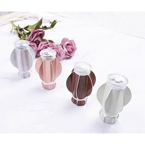 Window Hardware Aluminum Head Decorative European Roman Rod Decoration Curtain Head Sealing Accessories Window Decoration Tools