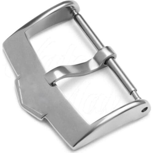 Fits TAG HEUER Buckle Clasp for Watch Leather Rubber Strap Band Silver 18mm20MM