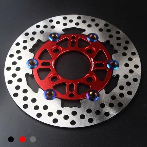 220MM-55MM 4 Holes Motorcycle Brake Disc Rotor Fit for Honda Msx125 (NON-ABS) or Electric Monkey Bike M3 M5 M6