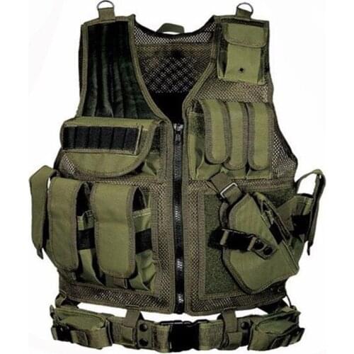Military Equipment Tactical Vest Airsoft Hunting Molle Vest For Outdoor Wargame Army Training Paintball Combat Protective Vest