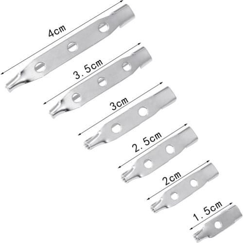 50pcs 15-40mm Plated Brooch Clip Base Pins Blank Safe Lock Brooch Pin Base For DIY Jewelry Making Clothing Findings Wholesale