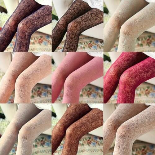 Women New Sexy Stockings Ladies Hollow Carved Phoenix Net Stockings Sexy Lace Pantyhose Bottoming Hot Sale 2019