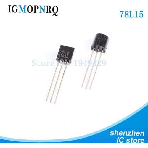 100PCS 78L15 7815 TO-92 regulator 3-Terminal Pos Reg New fast delivery