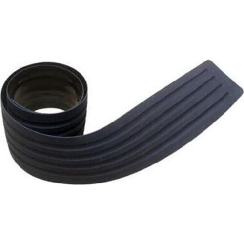 Car Styling Black Rubber Rear Guard Bumper Protector Trim cover For Toyota Camry Highlander RAV4 Crown Reiz Corolla Vios Yaris