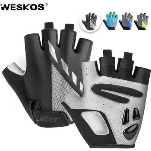 Brand Summer Cycling Gloves Men Women Half Finger Breathable Anti Shock Gym MTB Bike Fitness Gloves Bicycle Glove