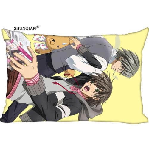 New Worlds first love Slash Anime Pillow Case Custom Wedding Pillowcase Cover Cases Gift Zippered Rectangle Pillow Case