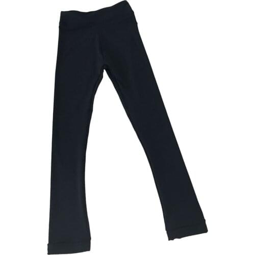 Performance Figure Skating Long Pants - Compression Ice Skating Leggings Sportswear for Girls Women Ladies Traing Practice