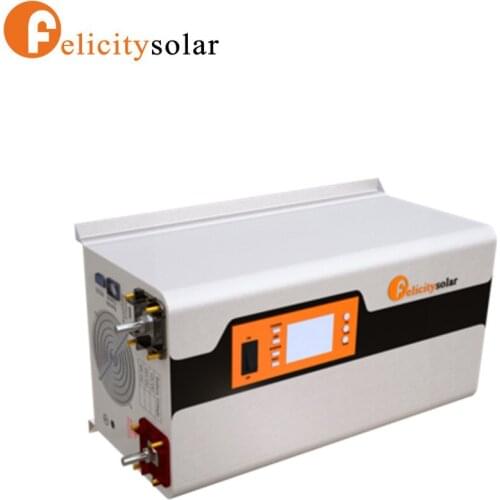 Home use off grid solar inverter 5KVA felicity solar battery inverter built in battery charger