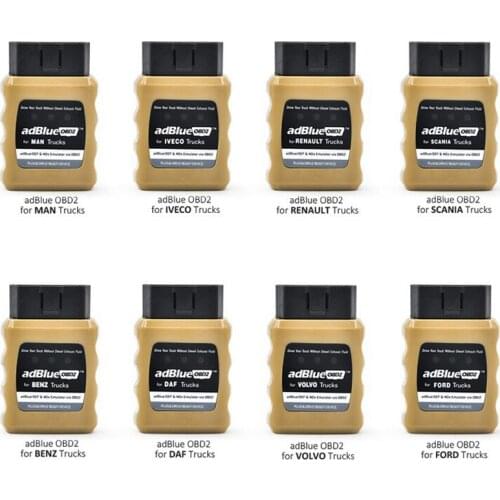 AdBlue Emulator EURO 4/5/6 OBD2 OBDII AdBlueOBD2 OBD2 NOx Ad blue Emulator for Scania for DAF for Renault for IVECO for Volvo