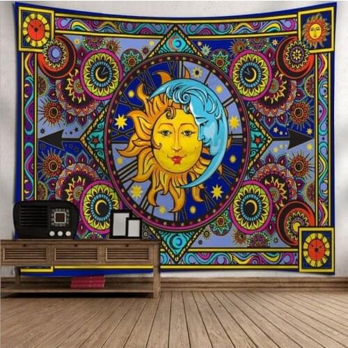 Mandala large size background cloth background wall decoration tapestry home decoration mural tapestry beach towel window view