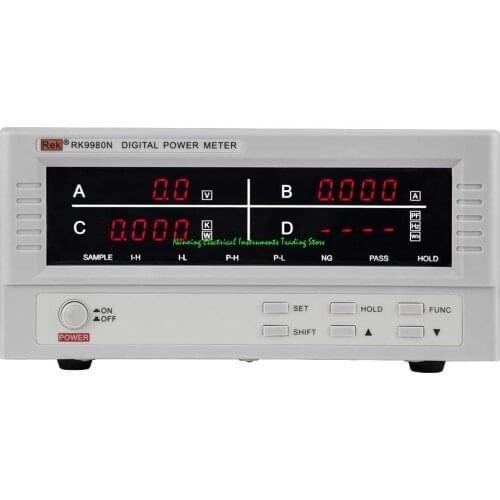 RK9980N digital power meter electrical parameter tester 80A / 600V high-current electrical parameters meter