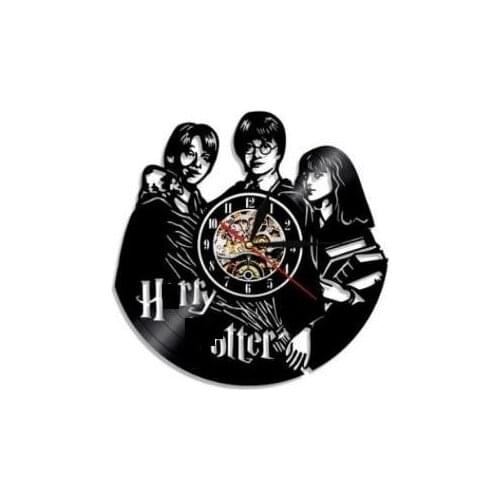 Movie&TV Harry Creative Animation Wall Clock Potter Room Decoration Wall Art Decor Toys for Children Birthday Gift
