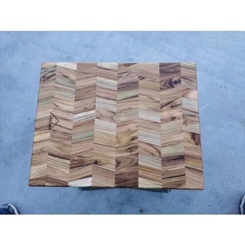 Natural teak wood cutting board