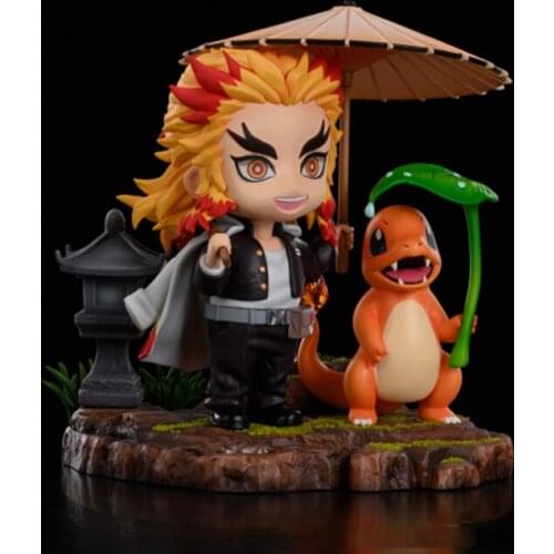 PreSale Demon Slayers Blade TA Studio Little Fire Dragon Purgatory Apricot Shouro GK Limited Edition Handmade Statue Figure
