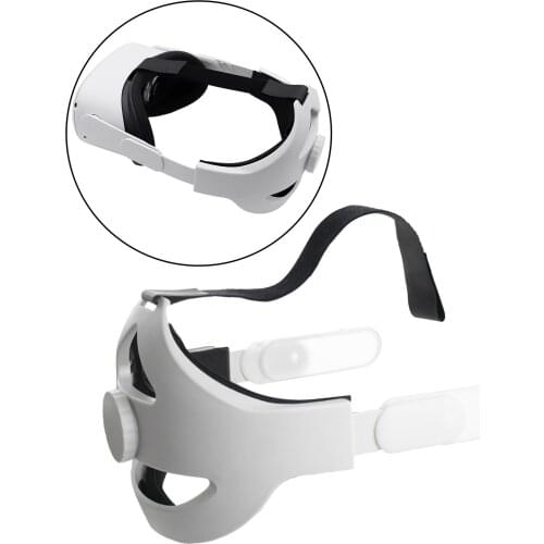 Adjustable Headband Head Strap Replaces for Quest 2 W/ Head Cushion