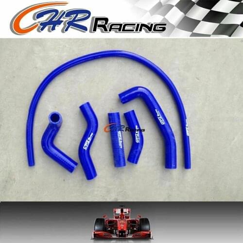 Silicone Radiator Coolant Hose For Kawasaki Kx500 Kx 500 1988-2004 BLUE