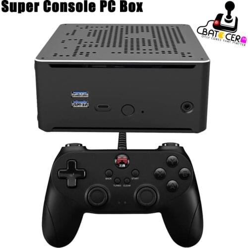 Kinhank™ Super Console X Mini PC Box For PS2/Wii/Sega Saturn/Arcade Retro Video Game Player 2TB HDD With 60000 Games