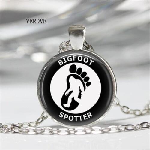 VERDVE New Design Sasquatch Bigfoot Necklace Chain necklaces & pendants Bigfoot Spotter