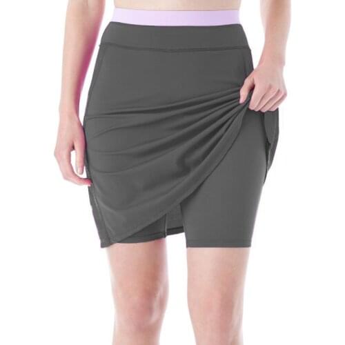 Womens Swim Cover up Skirt with Leggings