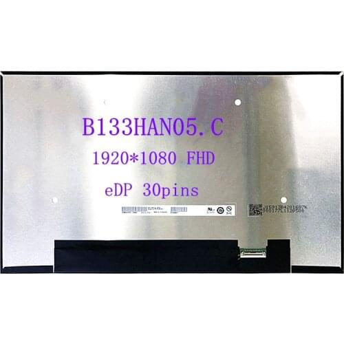 B133HAN05.C FHD 1920*1080 eDP 30pins Laptop LCD Screen replacement panel display matrix