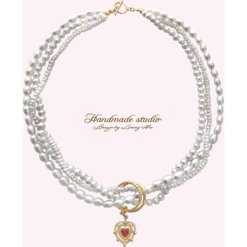 CCijiNG Fashion Pearl Necklaces Natural Crystal Romantic Sweater Chain Jewelry Women High Quality SG3002