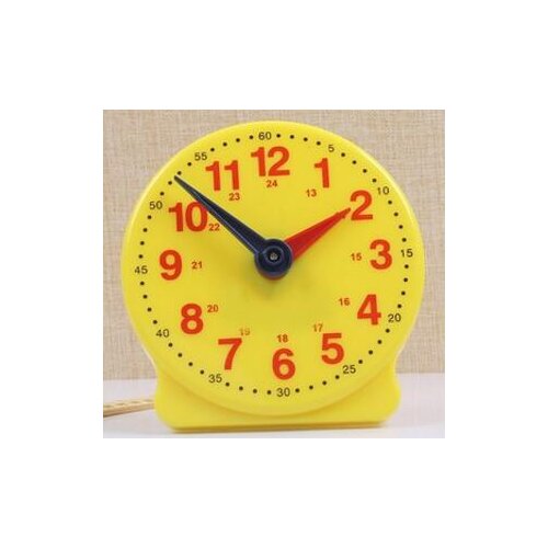 Clock model elementary school mathematics teaching AIDS students to understand the time of two - pin linkage