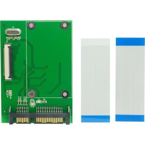 CYSM SATA to 40 Pin ZIF CE 1.8 Inch SSD/HDD Adapter Board with LIF Flat Cable