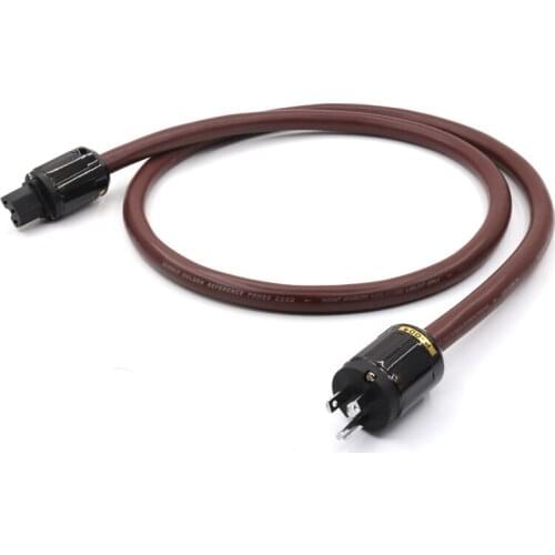 1.5m Reiticcse pure copper power cable hifi audio power cord with P-004E/C-004 connectors