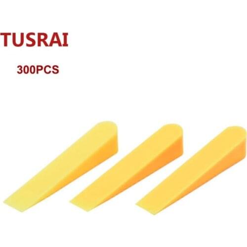 Tile Weges 300pcs Ceramic Wall Floor Lippage Leveling System Installation Laying Tools Parts Yellow Cheap TUSRAI