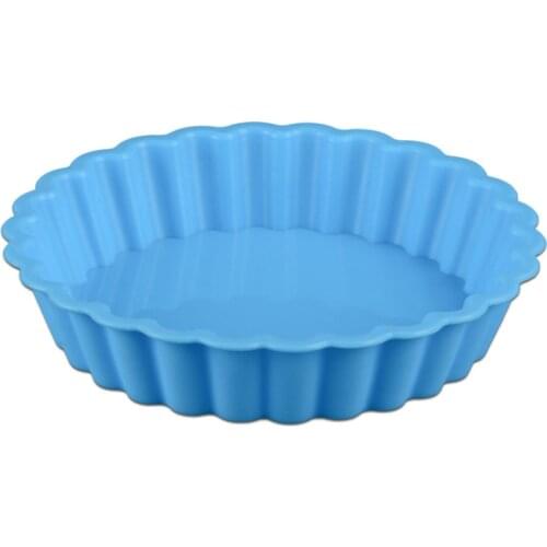 Round Silicone Baking Pan for Bread Pizza Cake Mold Chocolate Mousse Jelly Pudding Ice Cream Dessert Bakeware Decorating Tools