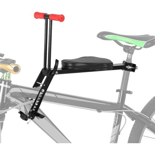 Lightweight Foldable Child Bicycle Seat Kids Saddle Bicycle Bike Front Mount Children Safety Front Seat Saddle Carrier